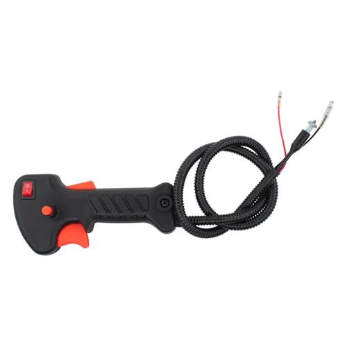 Rasentrimmer Gasgriff Griffschalter Freischneider Gashebel Motorsense Handgriff Trimmer Griff Schalter Strimmer Gaszug Kabel für Fuxtec FX-4MS315 FX-PS152 für Hecht 127 BTS für Garten XL CG 520E