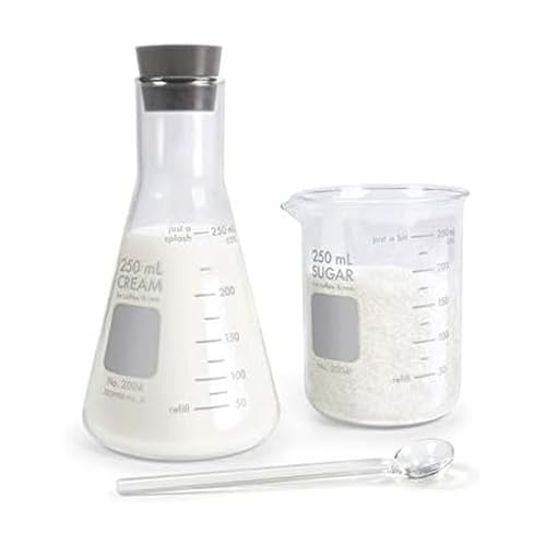 9. Chemistry Cream & Sugar Set