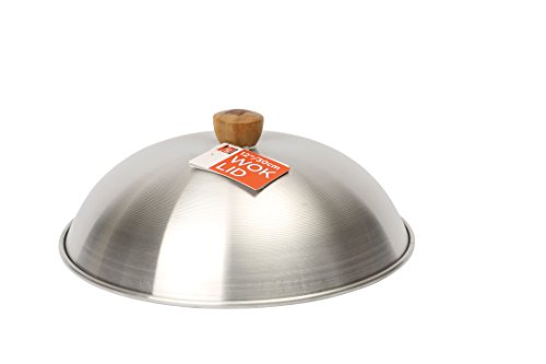 Escuela de Wok, Tapa de Wok de Aluminio, 30,5 cm Cover