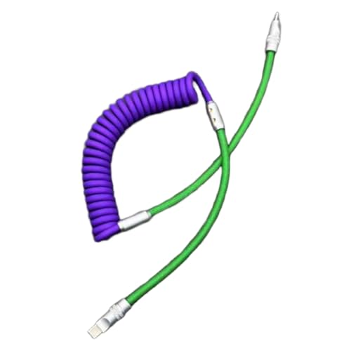 Wsikafxn �������[�d�P�[�u�� Type C - Type C �[�d�� USB C �f�[�^���C�� �X�v�����O�f�[�^�P�[�u��