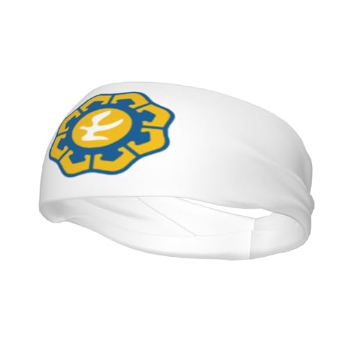 Nicosia Flag Sports Sweatband for Running, Yoga, Gym, Tennis