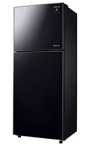 Image of Samsung 394 L 2 Star Inverter Frost-Free Double Door Refrigerator Appliance (RT39T50382C /TL, Black, 2022 Model)