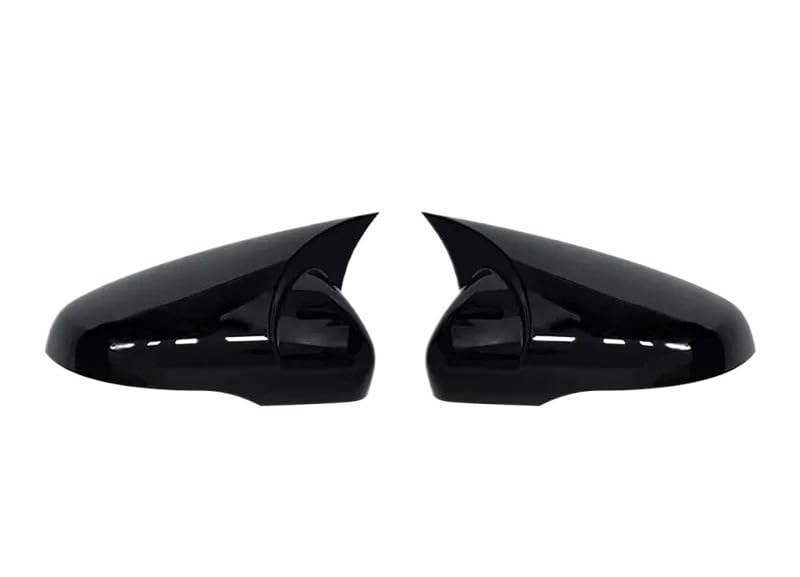 Coques rétroviseurs pour VW Golf 6 GTI noir brillant look carbone élégant