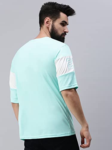 Image of RodZen Polyester Round Neck Half Sleeve Bull Printed Mens and Boy Oversized T-Shirt