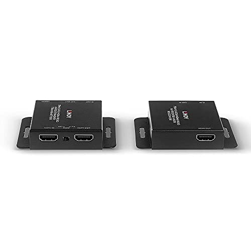 LINDY 70m Cat.6 HDMI 4K30 & IR Extender with PoC & Loop Out, black, Standard - Image 3