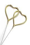 Cake Decorating Candles for Birthday & Party Birthday Candles Bring Joy to The Birthday Party (Heart-2pcs)