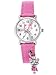 Produktbild Pacific Time Kinder Armbanduhr Mädchen funkelnder Anhänger Katze am Textilarmband rosa Analog Quarz 87255