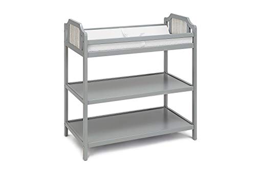 Image of Suite Bebe Brees Changing Table in Gray and Vintage Birch