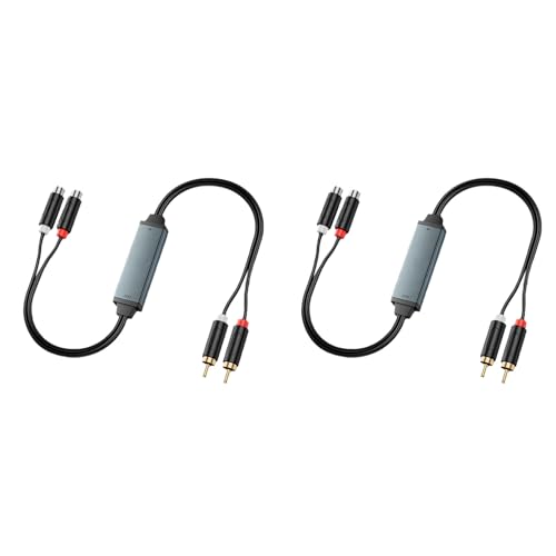 Filtro auxiliar de reducción de ruido con aislador de audio de 3.5 mm para un sonido limpio