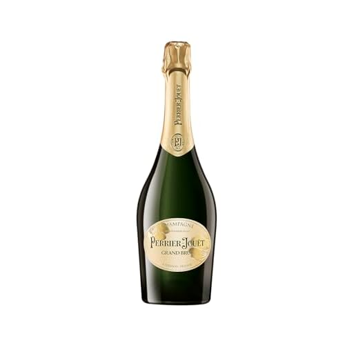 Champagne Perrier-Jouët Grand Brut – Blumig-frischer und trockener Premium-Champagner aus dem Hause Perrier-Jouët – 1 x 0,75 L