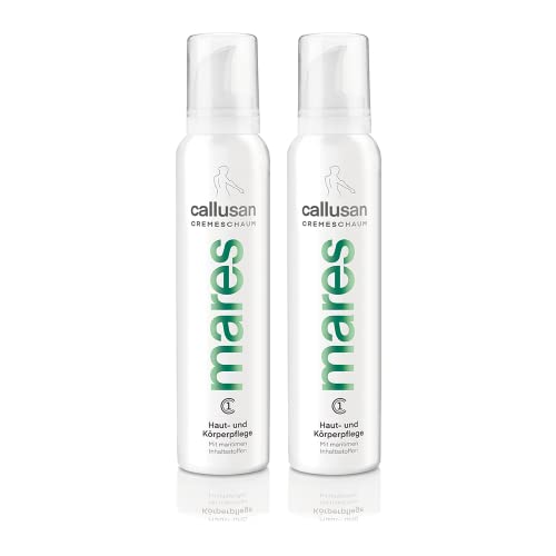Callusan Mares Crème pour la peau et le corps lot de 2 flacons mousse de 175 ml