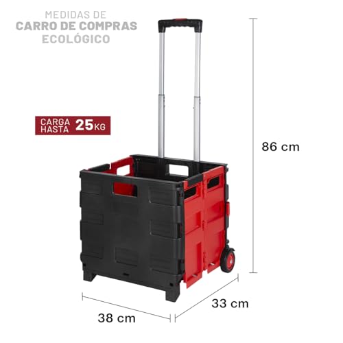 La Mejor Selección de Carrito de Mandado Plegable Top 5. 17 Imagen adicional