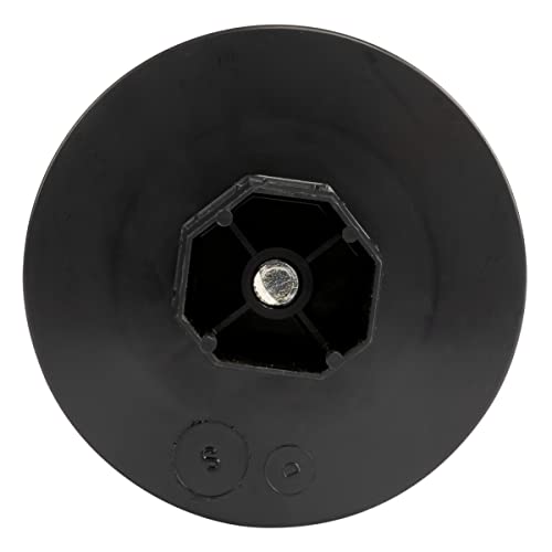 Schellenberg 81000 Gurtscheibe Mini mit integrierter Walzenhülse für 40 mm Achtkantwelle, Durchmesser der Scheibe 10 cm