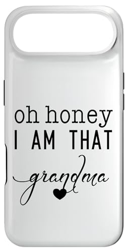 ��̓� Oh Honey I Am That Grandma Sassy Cute & Heart �X�}�z�P�[�X iPhone Air �p