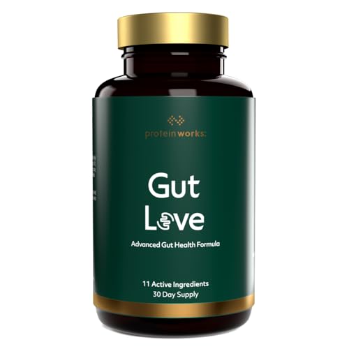 The Protein Works - Gut Love | Améliorer la santé intestinale et digestive | Quantité pour un mois | Convient aux végans