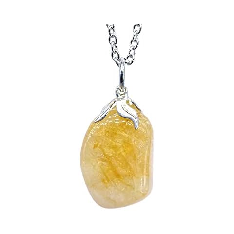 Collar con colgante mineral Cover