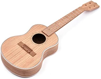 DIY Ukulele Kit, 26-Inch Tenor with Rosewood Fingerboard, Complete Wooden Assembly Set for Adults Musicians Leaners and Craft Enthusiasts