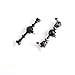 REMOKING RC Hobby Military Truck Accessories-Drive Shaft Set with Gear Box Fit for WPL and Other Military Truck