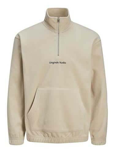 JACK & JONES Jorvesterbro Fleece Quarter Zip Noos – Ansicht 1
