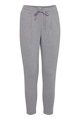 Ichi IHKATE PA PA - Damen Hose Jogger Pants - 20104757, Größe:XS, Farbe:Grey Melange (10020)