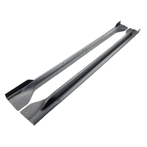 Car Side Skirt Extension Splitter A Pair Compatible with Jeep Grand Cherokee SRT/SRT8/Trackhawk 2012-2021 Plate Lip Bumper Winglet Body Kit(Matte Black Skirt)