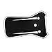 CHAMPRO HX Two-Tone Jaw Guard, Black,White, Model Number: HX2GB