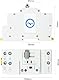 Ixtrima Transferschalter Automatisch/Manuell ATS, 2P 63A 230V einphasig, Modularer DIN-Umschalter für Ups, Photovoltaik, Elektrik