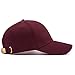 Produktbild Ruyosn Kappe Herren Basecap Damen Verstellbar Cappy Waschbar Klassische Baseball Cap Unisex Sonnenschutz Baseballkappe Baumwolle Mütze Atmungsaktiv für Sport Wandern Ausflug Basecap Rot