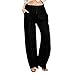 Nantdog Linen Pants Women 2025 Summer Beach Lounge Palazzo Trousers Loose Elastic Plus Size Drawstring With Pockets Pants coupon code discount codes promo codes temu com deal of the # day prime today