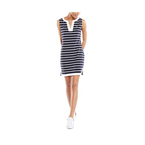 Nautica-Womens-Breton-Stripes-Sleeveless-V-Neck-Stretch-Cotton-Polo-Dress Nautica-Womens-Breton-Stripes-Sleeveless-V-Neck-Stretch-Cotton-Polo-Dress