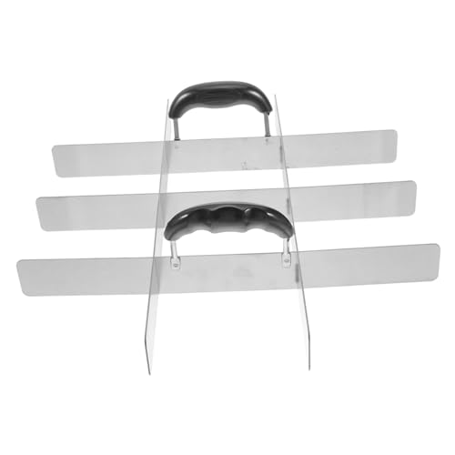 MAGICLULU Stainless Steel Pastry Slicer: Brownie Cutter Baking Pan Slicer Pie Pizza Server Cake Cutter Tiramisu Pastry Kitchen Baking Tools