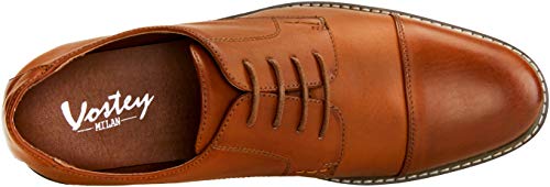 Vostey Men's Dress Shoes Oxford Shoes Formal Dress Shoes for Men Business Derby Shoes