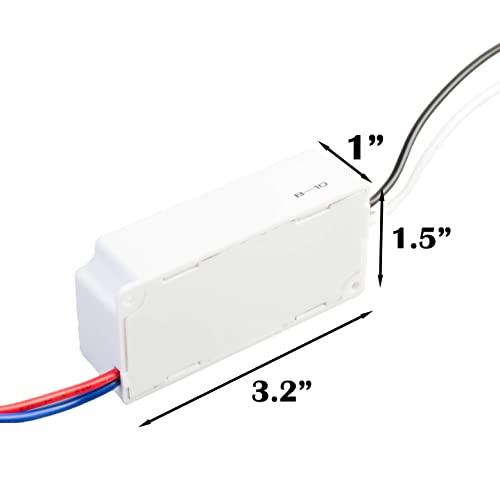 Image of Dimmable LED Driver, UL LISTED 24v 60w Power Supply 2.5 amp triac dimming MLV ELV constant voltage AC to DC transformer Compatible with Lutron and Leviton wall dimmer for LED strip light under cabinet