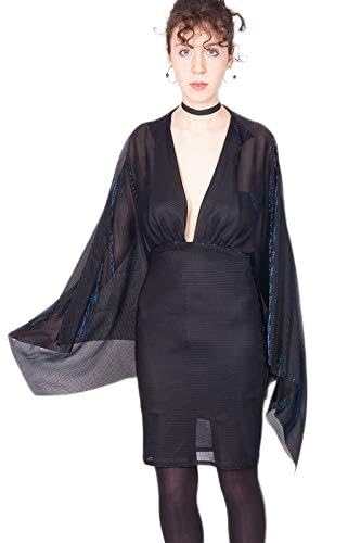 Robe Courte Voilage au Dos Anti Transpiration Coupe Confort
