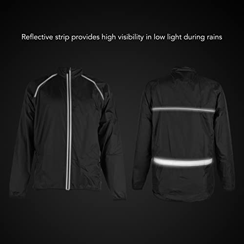 Chaqueta Rompeviento Negra Talla XL miniatura 4