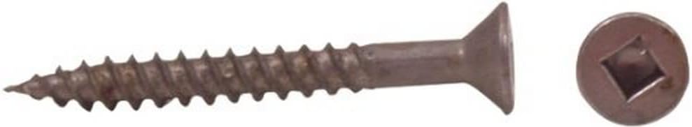 AP Products 012-FSQ100 8 X 3 Flat Head Square Recess Screw - Pack of 100
