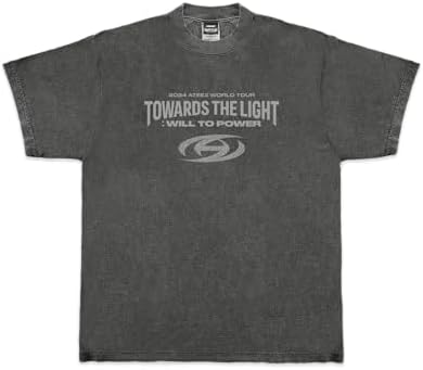 ATEEZ Camiseta unissex para adultos Official Tour Merch K-hot