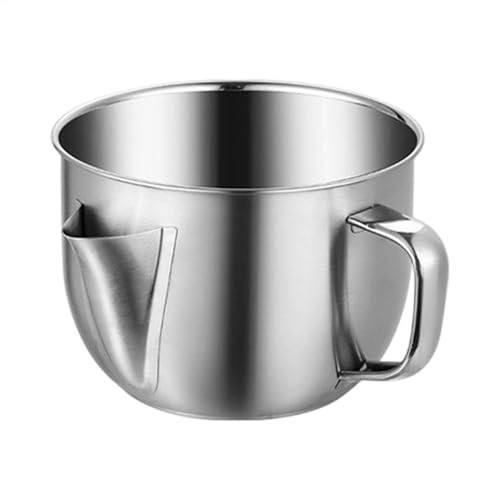 Barattolo di filtro 'olio - separatore per zuppa di grasso, barattolo di filtro 'olio in acciaio inossidabile per | Vaso filtro olio in acciaio inox 1,2 l, filtro in metallo per