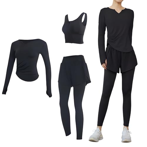 Tenue d'exercice sans frottement ensemble fitness confortable XXL