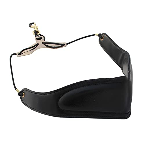 Saxophone Neck Strap PU Leather Soft Sax Strap Padded For Alto Sax Clarinet Baritone Soprano Horn Music Instrument