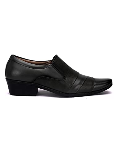 Image of SIR CORBETT Men's Synthetic Leather Moccasin Formal Shoes