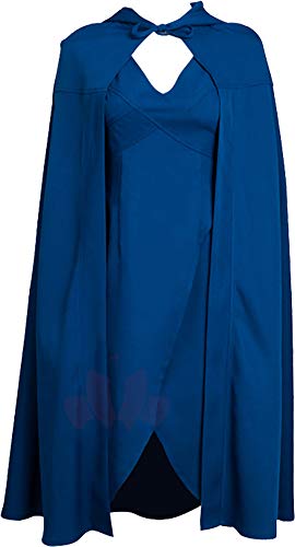 GSFDHDJS Cosplay Kostüm for Game of Thrones Daenerys Targaryen Dark Blue Cover