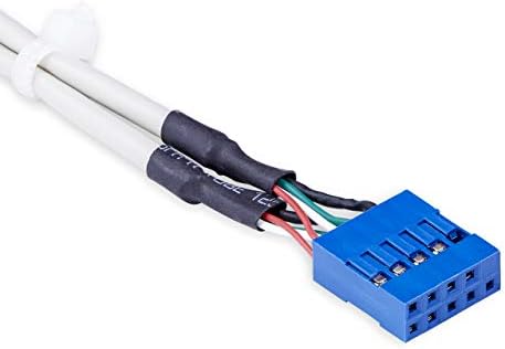 StarTech 4-Port USB 2.0 A Female Slot Plate Adapter, IDC (USBPLATE4) image 5