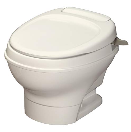 Thetford Aqua-Magic V RV Toilet Hand Flush/Low Profile/Parchment 31647