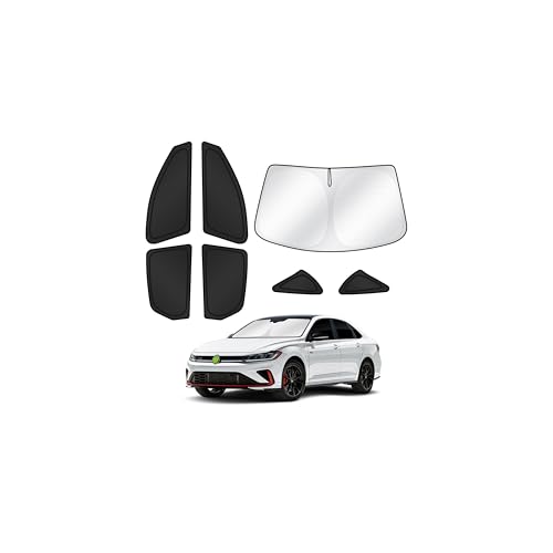Canvcle Sunshades for 2019-2025 2026 Volkswagen/VW Jetta Accessories Windshield Sun Shade Side Rear...