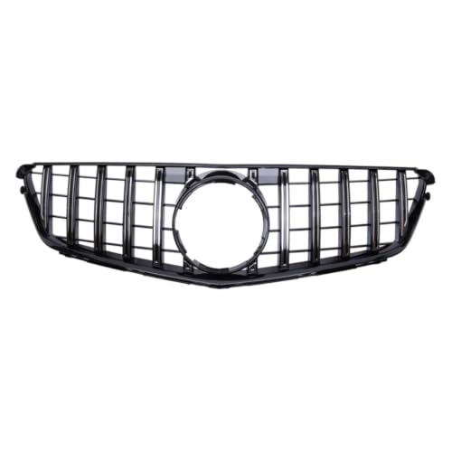 Kit carrosserie calandre pour Benz W204 2007-2014 style AMG barre double argent