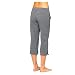 prAna Living Women's Bliss Capri, Gravel, Medium