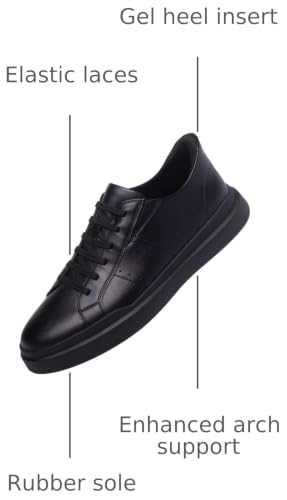 Image of Marc Joseph New York Mens Fort Avenue Sneakers (Hands-Free Technology)
