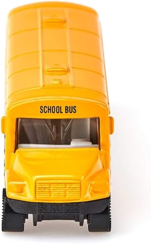 US-Schulbus (SIKU 1319) – Spielzeugauto für Kinder, Metall/Kunststoff, Gelb, Vielseitig einsetzbar ✪ - 3