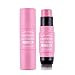 CCbeauty Double Ended Cream Blush Stick With Brush Bronzer and Highlighter Stick for Cheek Face Makeup Soft Blending, 0.26Oz (01)